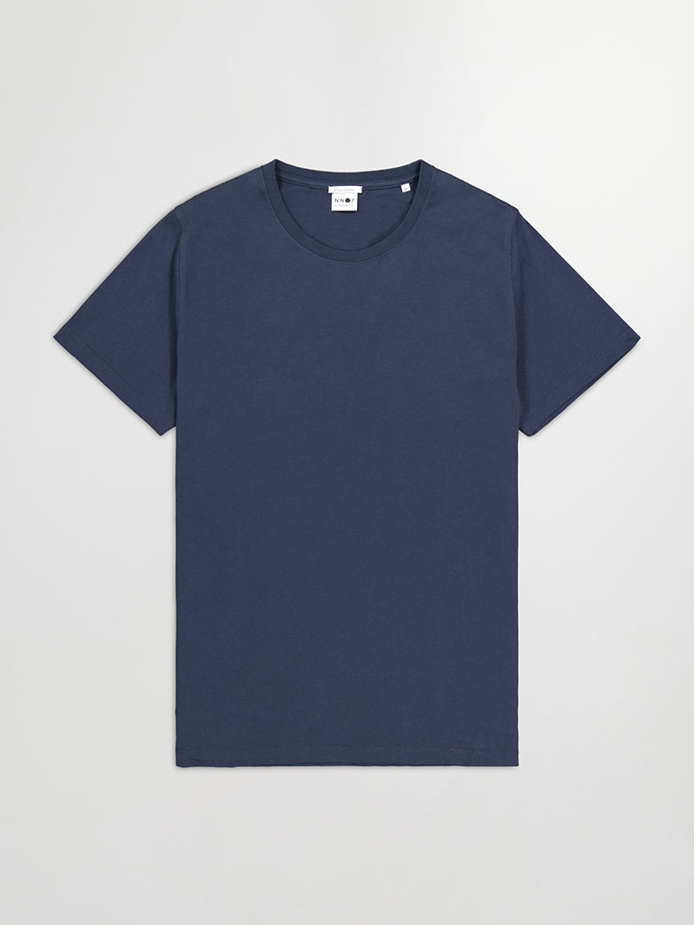 NN07 Pima T-Shirt in Navy Blue