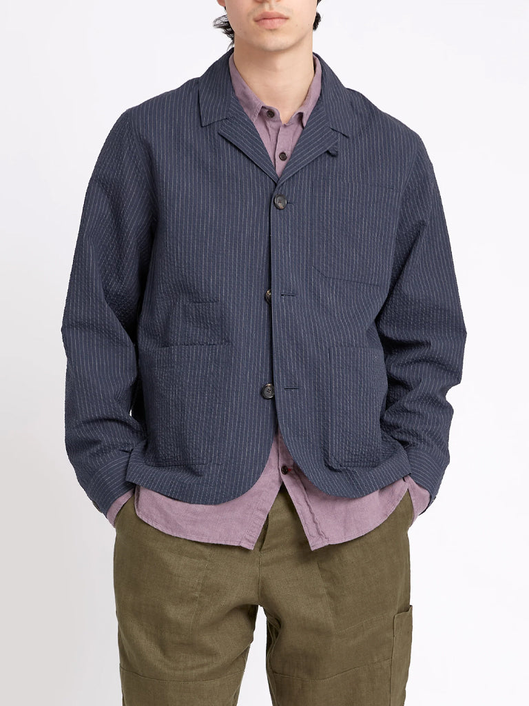 Oliver Spencer Bradwell Jacket in Granville Navy