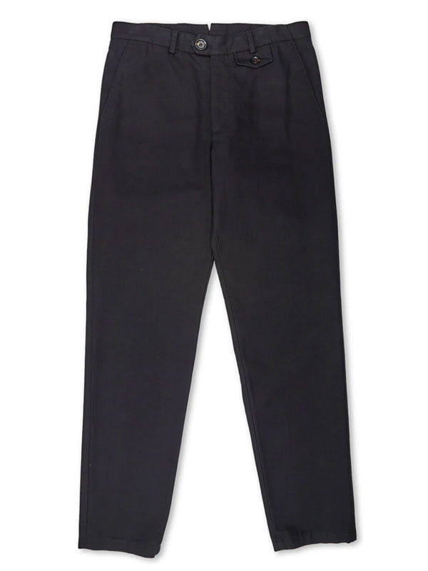 Oliver Spencer Fishtail Trousers in Ellbridge Black