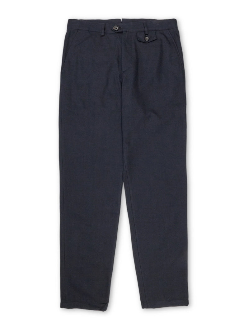 Oliver Spencer Fishtail Trousers in Stockbridge Navy