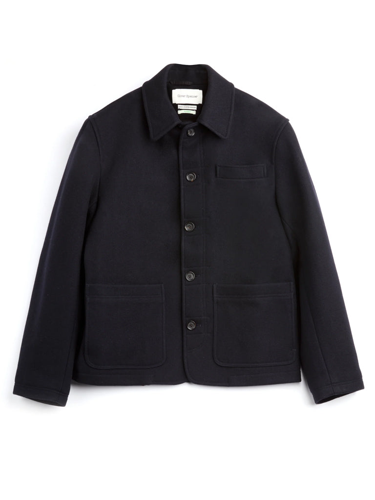 Oliver Spencer Lambeth Jacket in Mosedale Navy