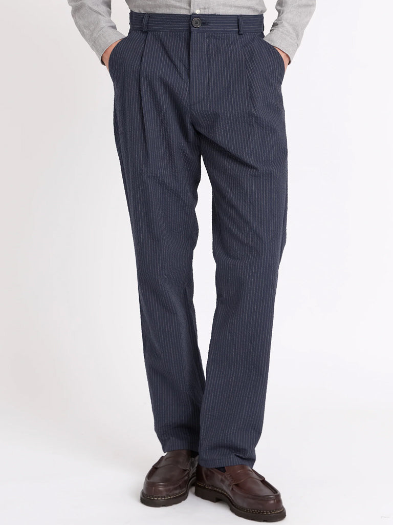 Oliver Spencer Morton Trousers in Granville Navy