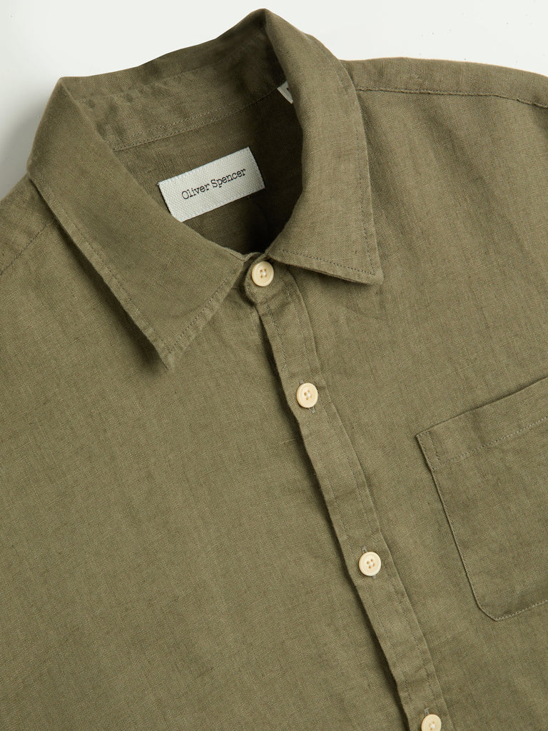 Oliver Spencer NY Special Shirt in Bridford Green