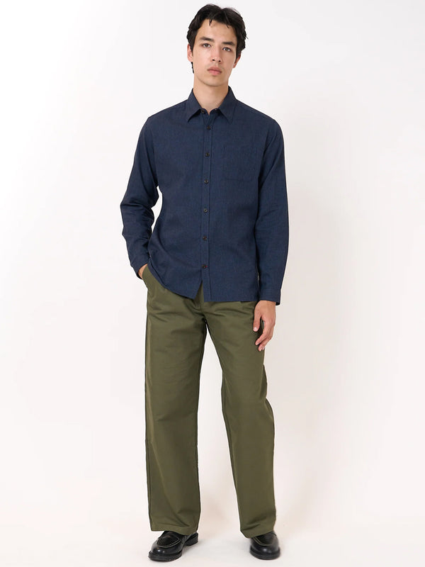 Oliver Spencer NY Special Shirt in Wyatt Navy