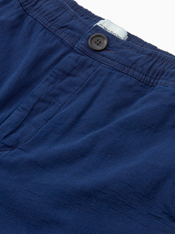 Oliver Spencer Osborne Shorts in Kildale Indigo Rinse