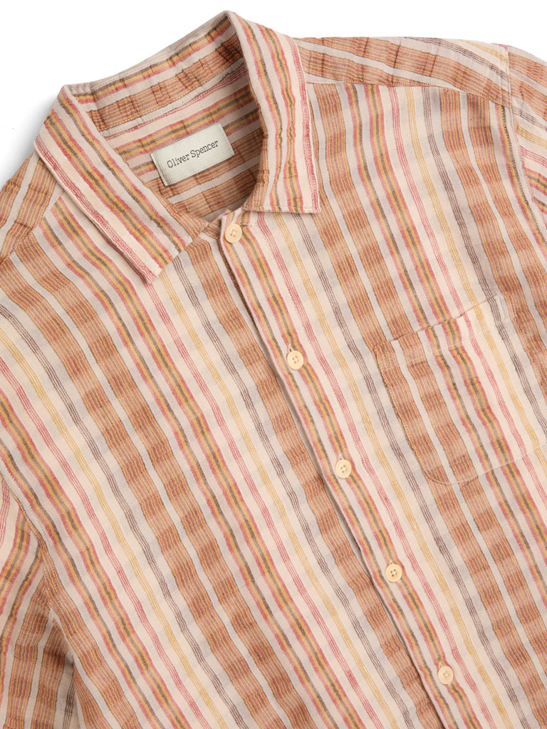 Oliver Spencer Riviera Shirt in Brightwell Multi