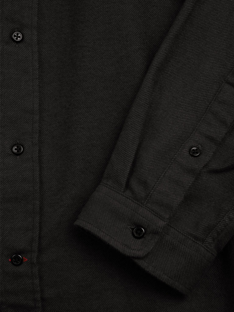 Oliver Spencer Brook Shirt in Holloway Charcoal