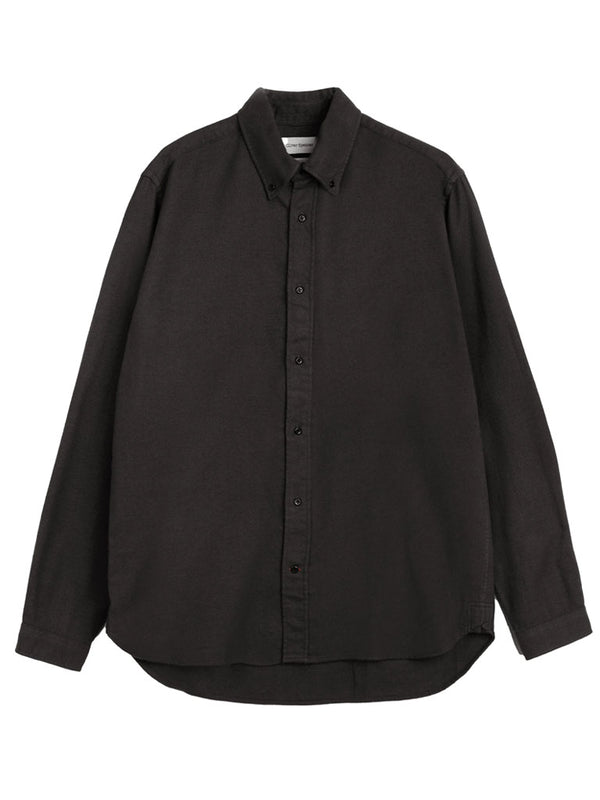 Oliver Spencer Brook Shirt in Holloway Charcoal