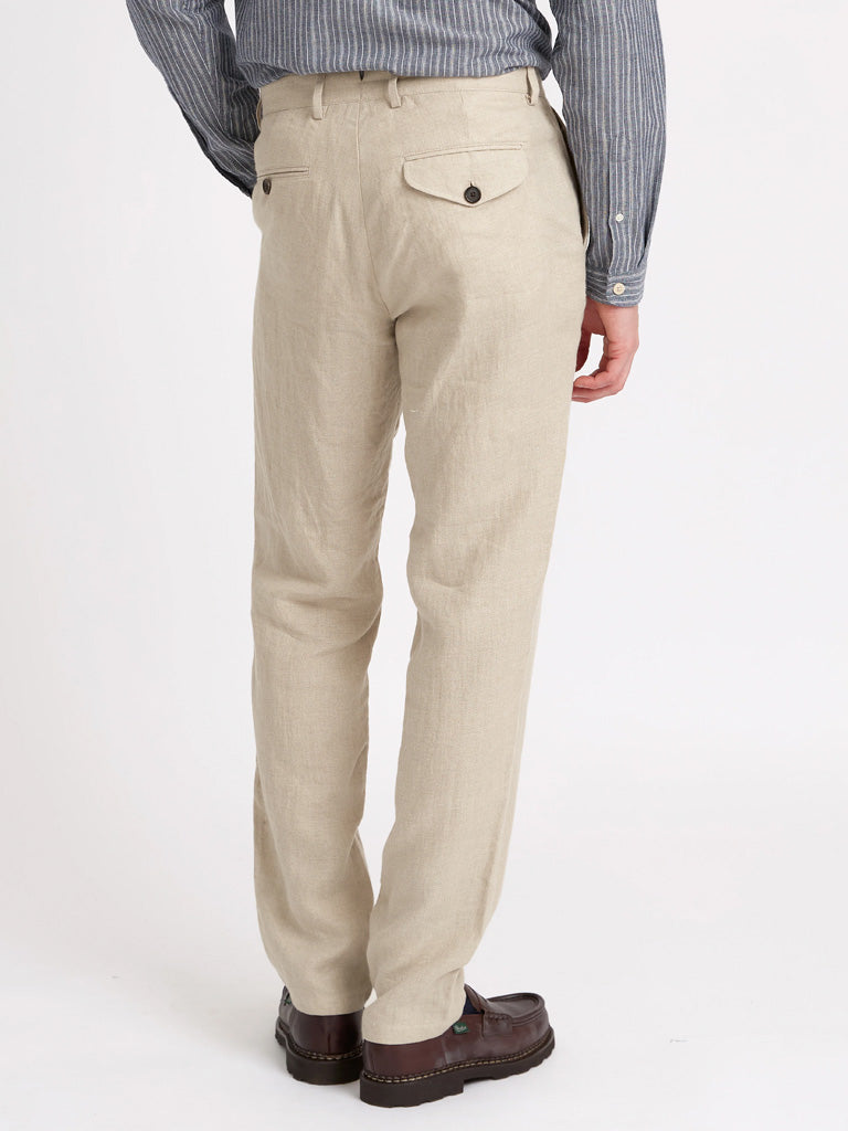Oliver Spencer Fishtail Trousers in Coney Sand