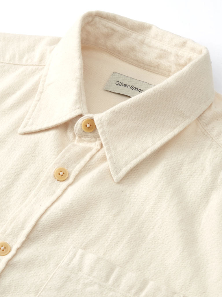 Oliver Spencer NY Special Shirt in Sheridan Cream