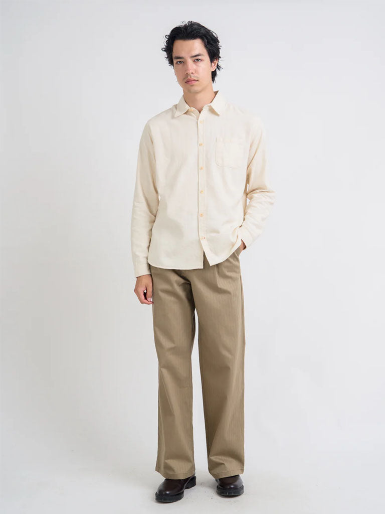 Oliver Spencer NY Special Shirt in Sheridan Cream