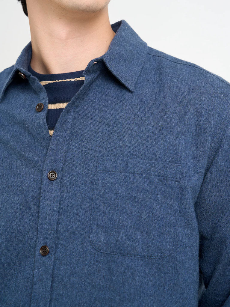Oliver Spencer NY Special Shirt in Welford Navy