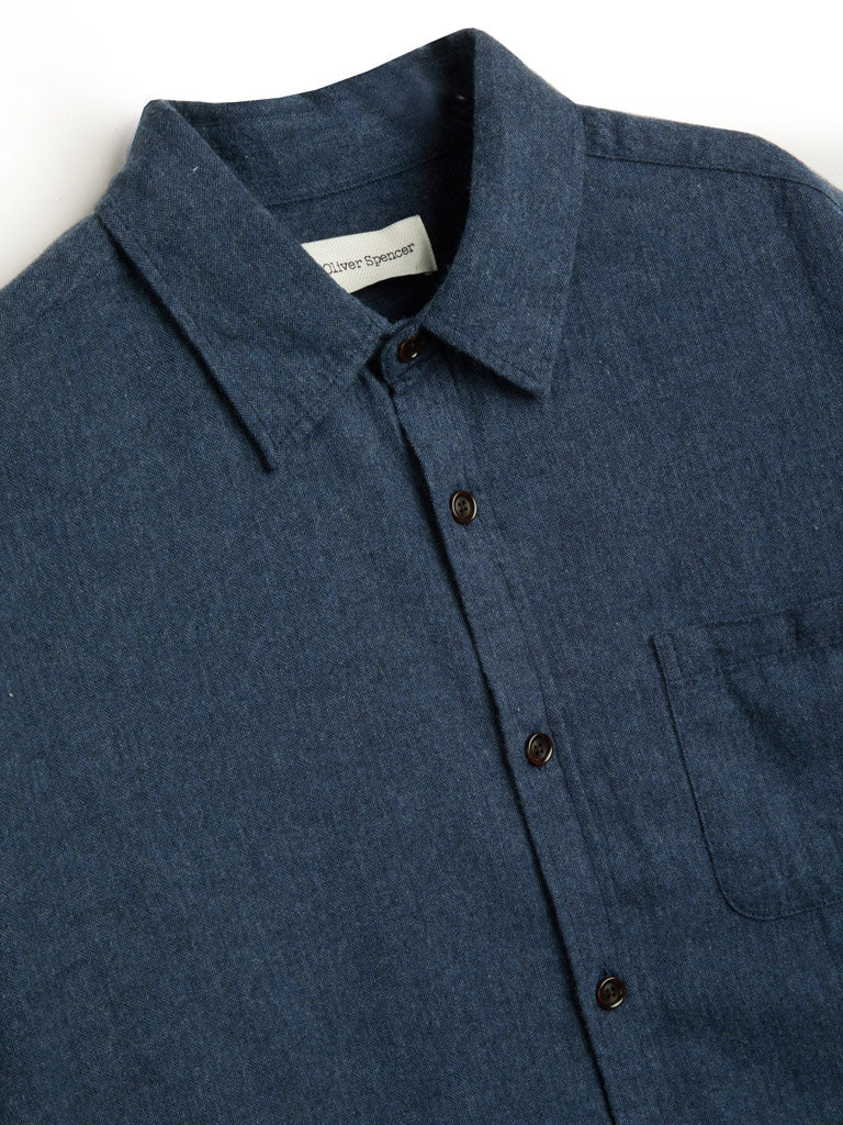 Oliver Spencer NY Special Shirt in Welford Navy