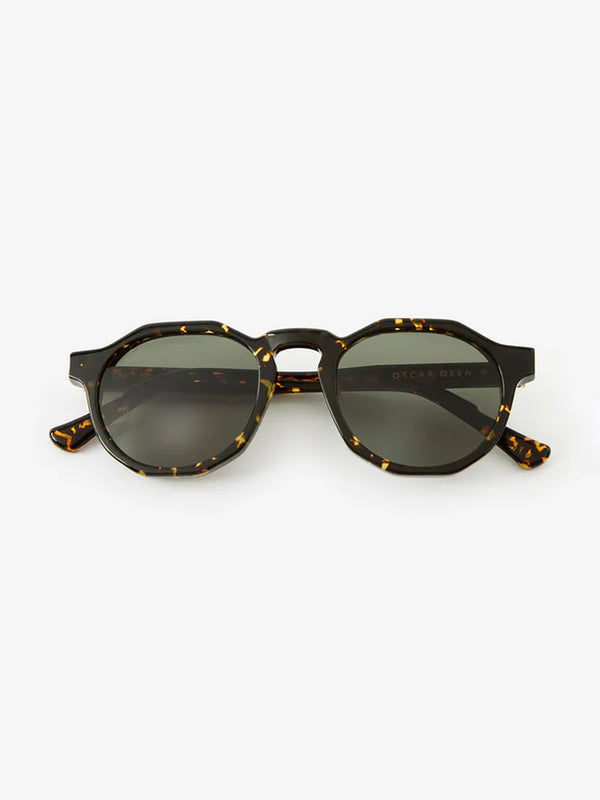 Oscar Deen Pinto Sunglasses in Ember/Moss