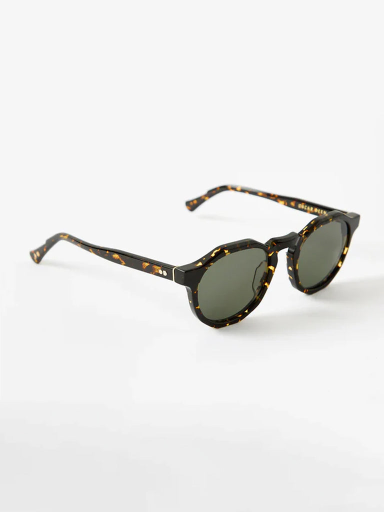 Oscar Deen Pinto Sunglasses in Ember/Moss
