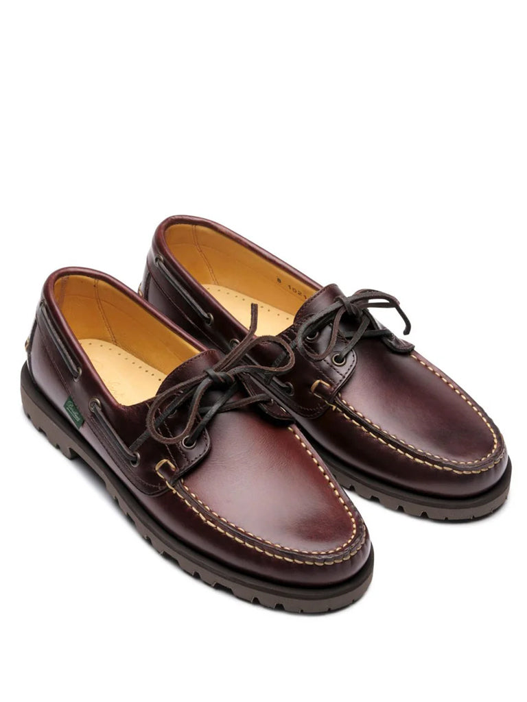 Paraboot Malo Boat Shoe in Lisse America