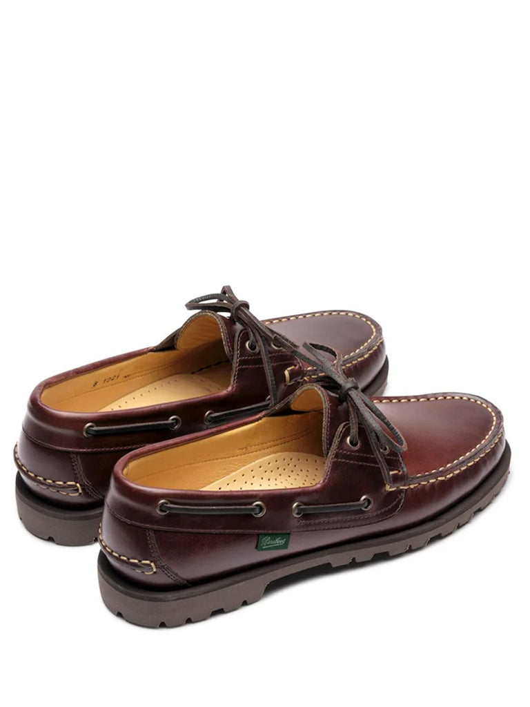 Paraboot Malo Boat Shoe in Lisse America