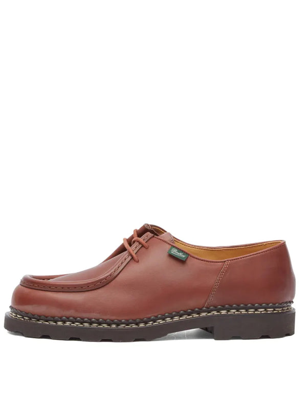 Paraboot Michael Shoe in Lisse Marron