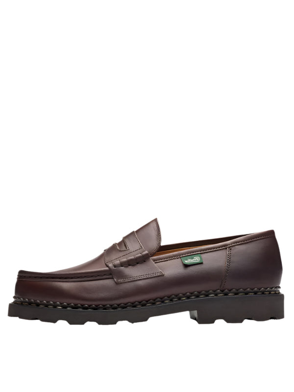 Paraboot Reims Moccasin in Lisse Café