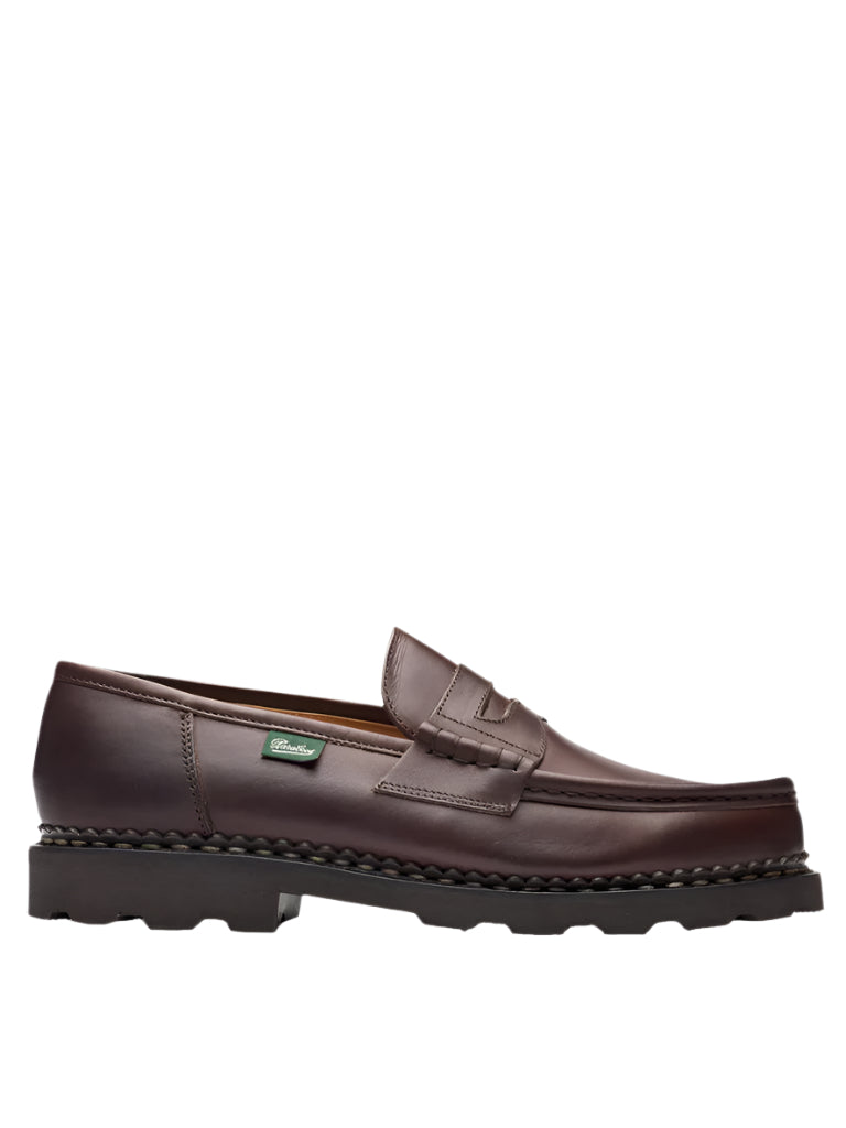 Paraboot Reims Moccasin in Lisse Café