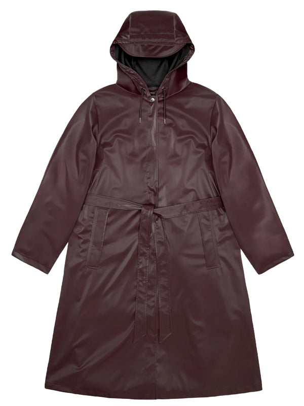 Rains A-Line Longer Jacket in Depth