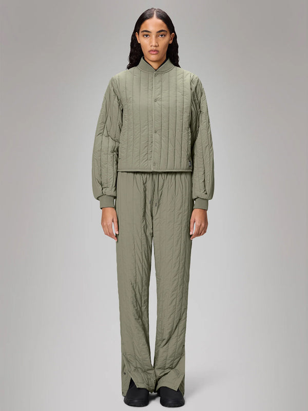 Rains Banja Liner Bomber Jacket in Drift