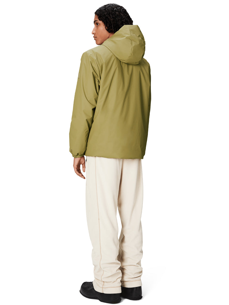 Rains Lohja Insulated Jacket in Khaki