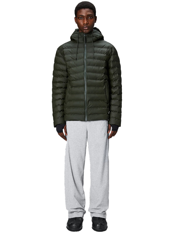 Rains Lohja Puffer Jacket in Green