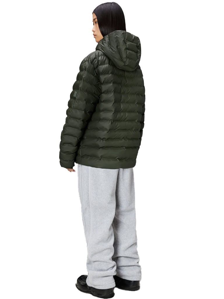 Rains Lohja Puffer Jacket in Green