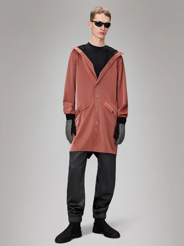Rains Long Jacket in Honor