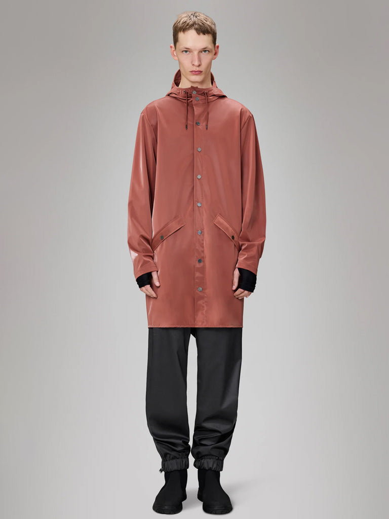 Rains Long Jacket in Honor