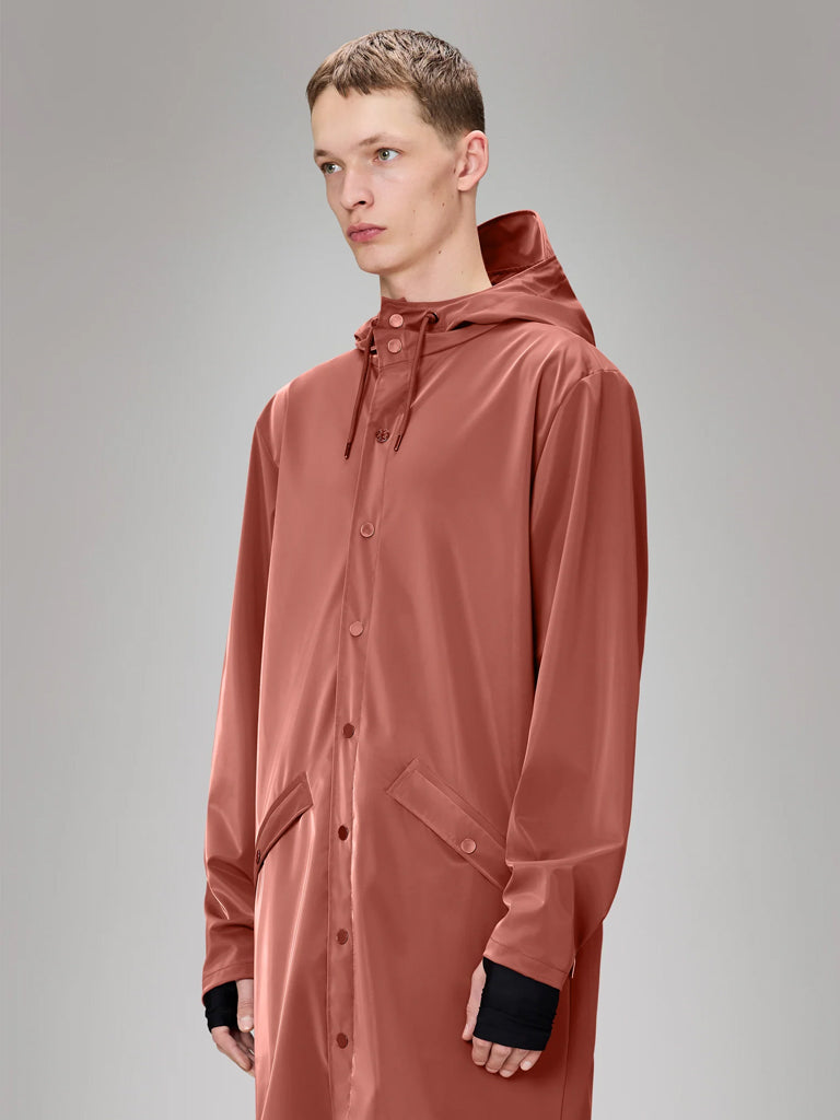 Rains Long Jacket in Honor