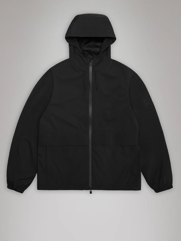 Rains Suva Hardshell Jacket in Black