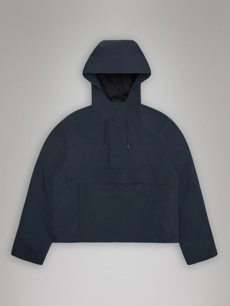 Rains Suva Hardshell Short Anorak in Navy