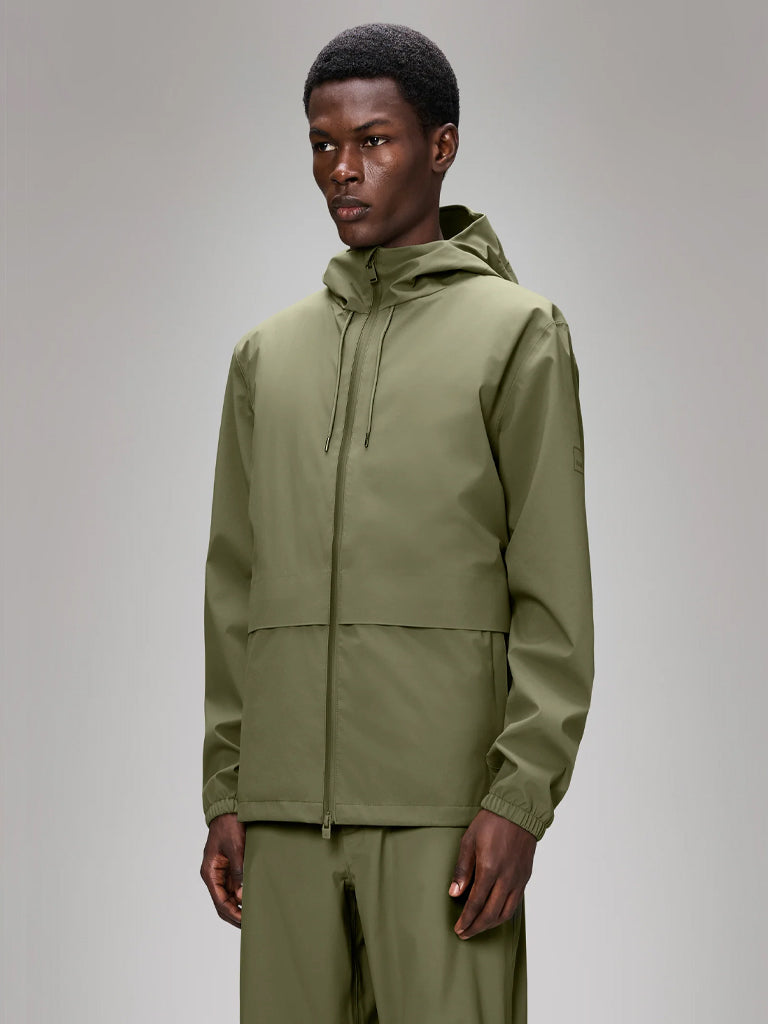 Rains Suva Hardshell Jacket in Marsh