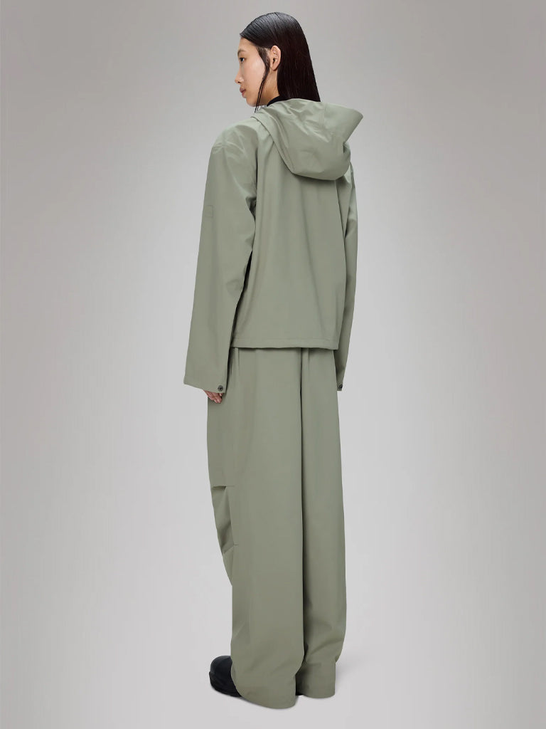 Rains Suva Hardshell Short Jacket in Drift
