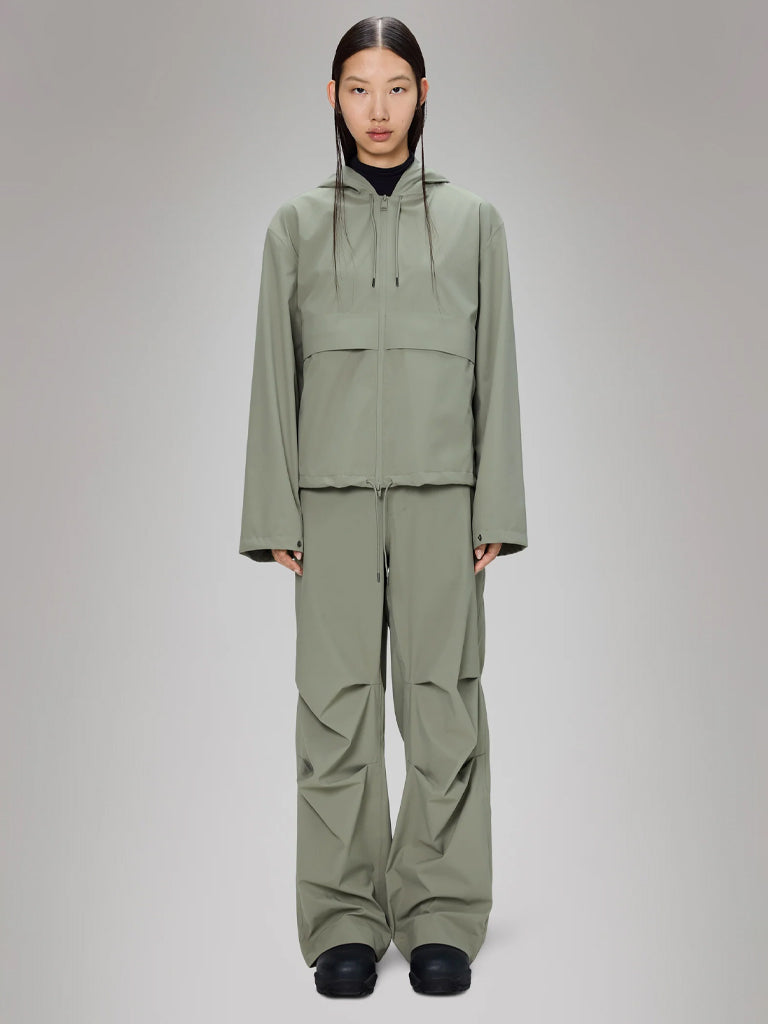 Rains Suva Hardshell Short Jacket in Drift