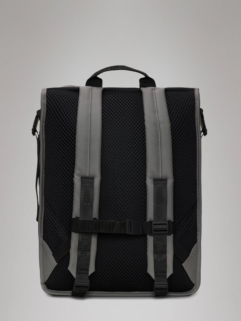 Rains Trail Rolltop Bag in Grey