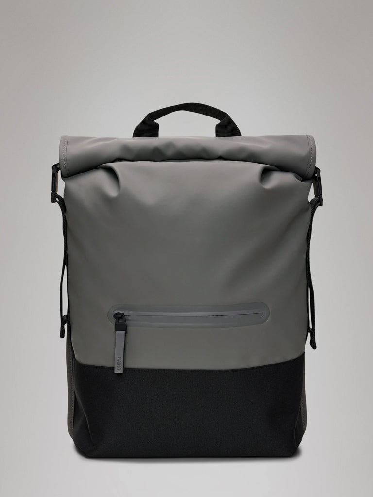 Rains Trail Rolltop Bag in Grey