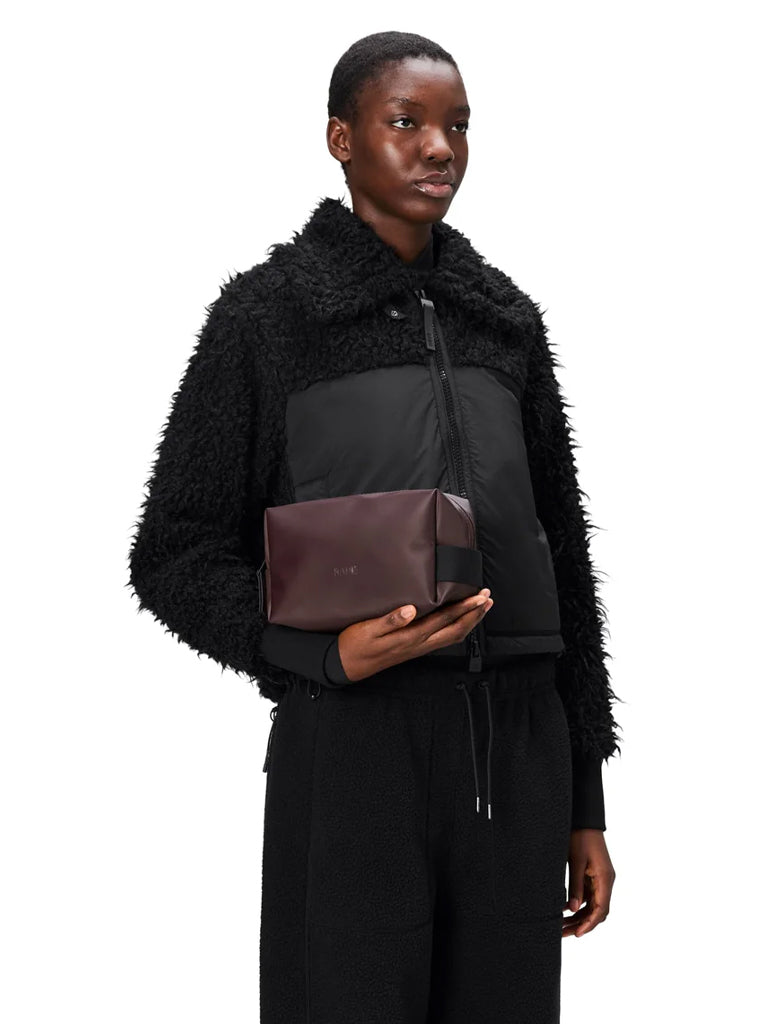 Rains Small Wash Bag in Depth