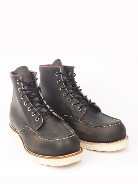 Red Wing 8890 Moc Toe Charcoal Boot