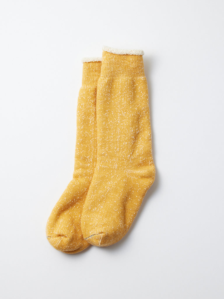 Rototo Double Face Socks in Yellow