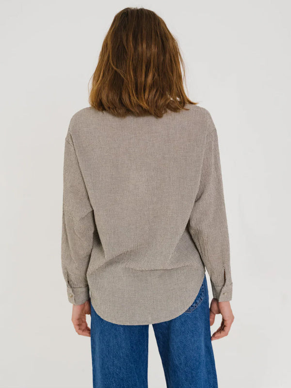 Sacrécoeur Elisa Shirt in Black Natural