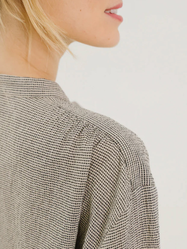 Sacrécoeur Ella Shirt in Black Natural