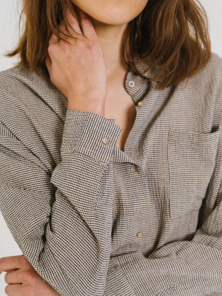 Sacrécoeur Elisa Shirt in Black Natural