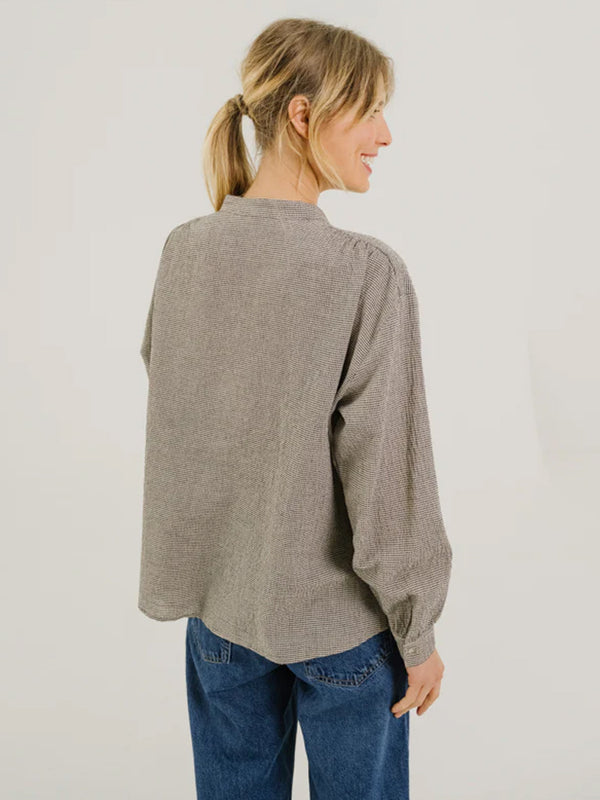 Sacrécoeur Ella Shirt in Black Natural
