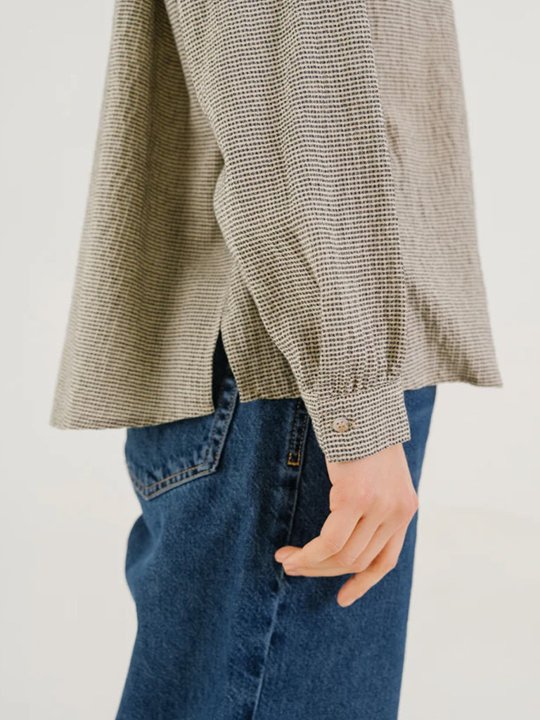 Sacrécoeur Ella Shirt in Black Natural