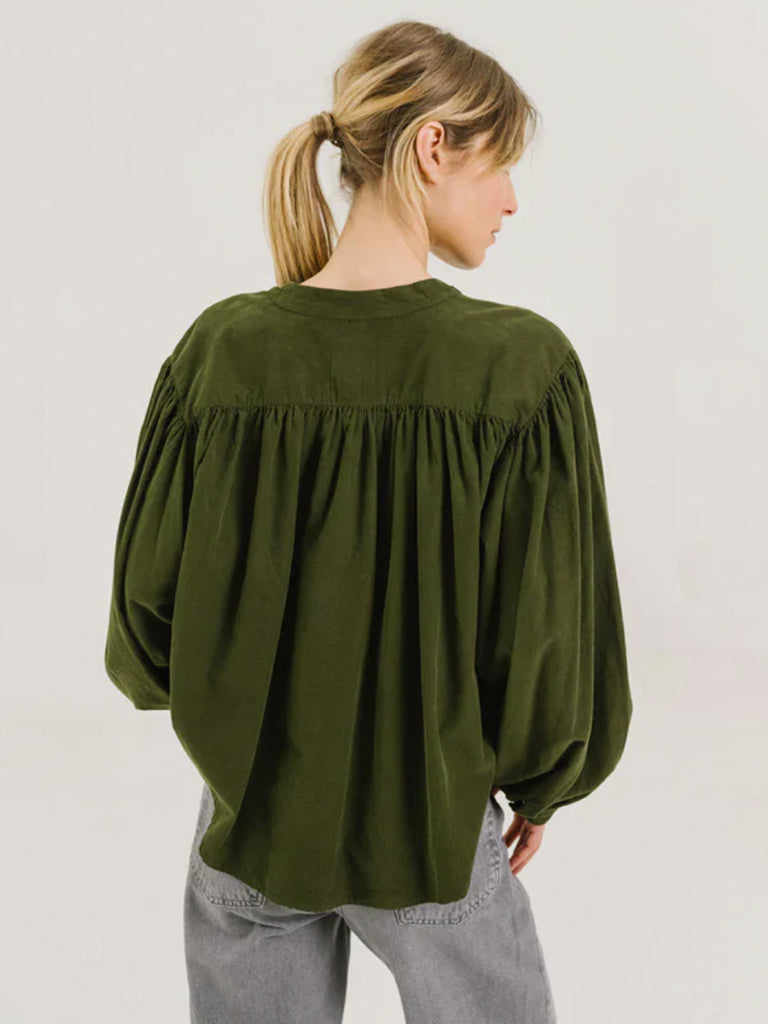 Sacrécoeur Giannaita Shirt in Algae