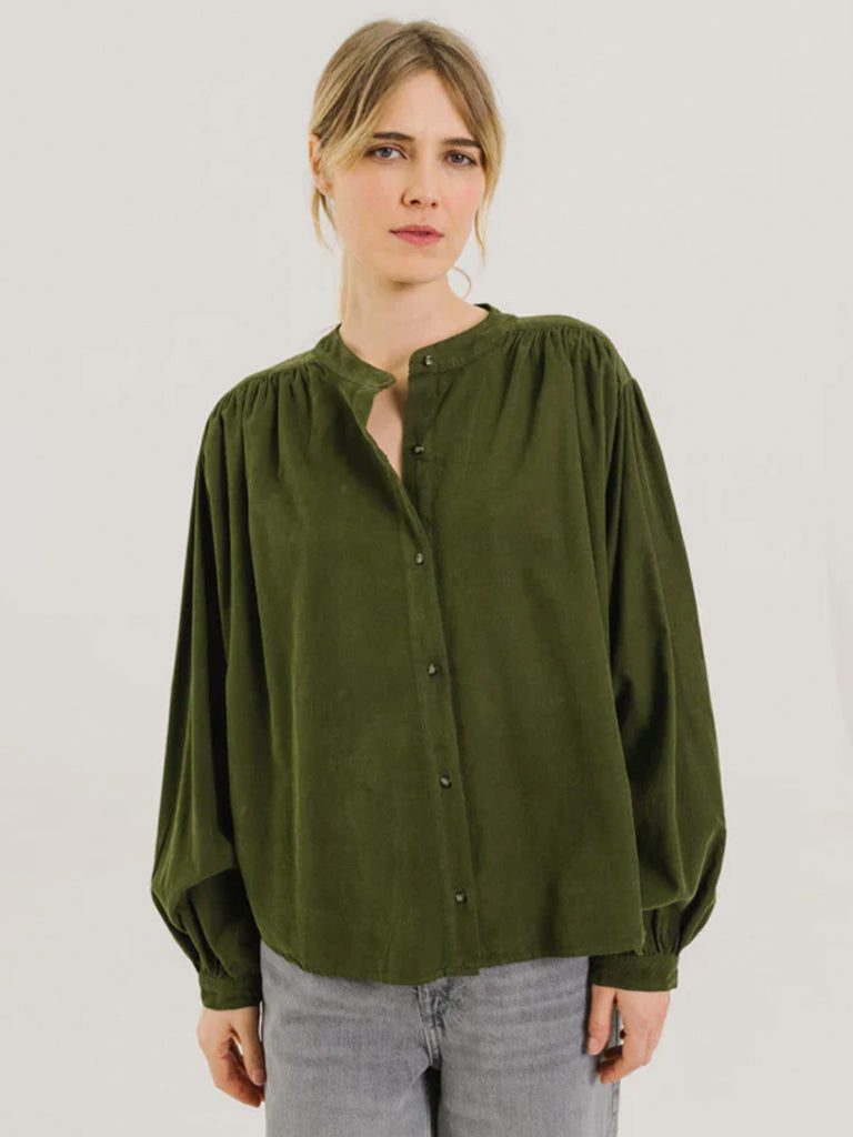 Sacrécoeur Giannaita Shirt in Algae