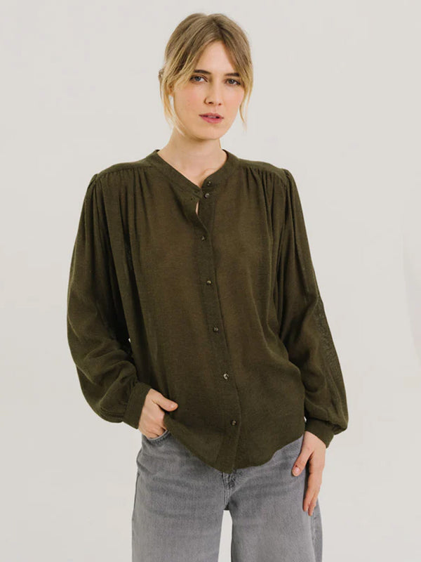 Sacrécoeur Gladis Shirt in Loden
